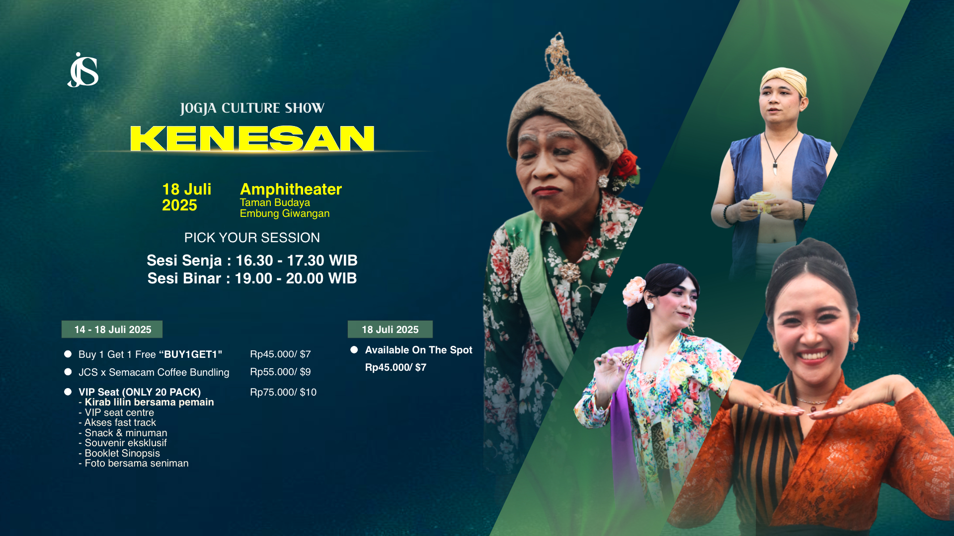 Banner Kenesan Show 18 Juli 2025